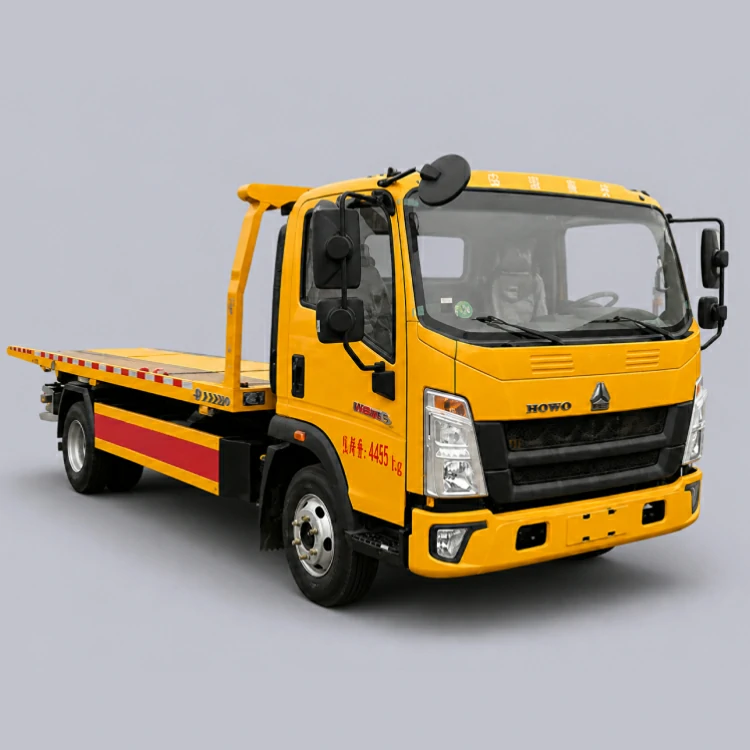 Flatbed Recovery And Breakdown Truck-HOWO
