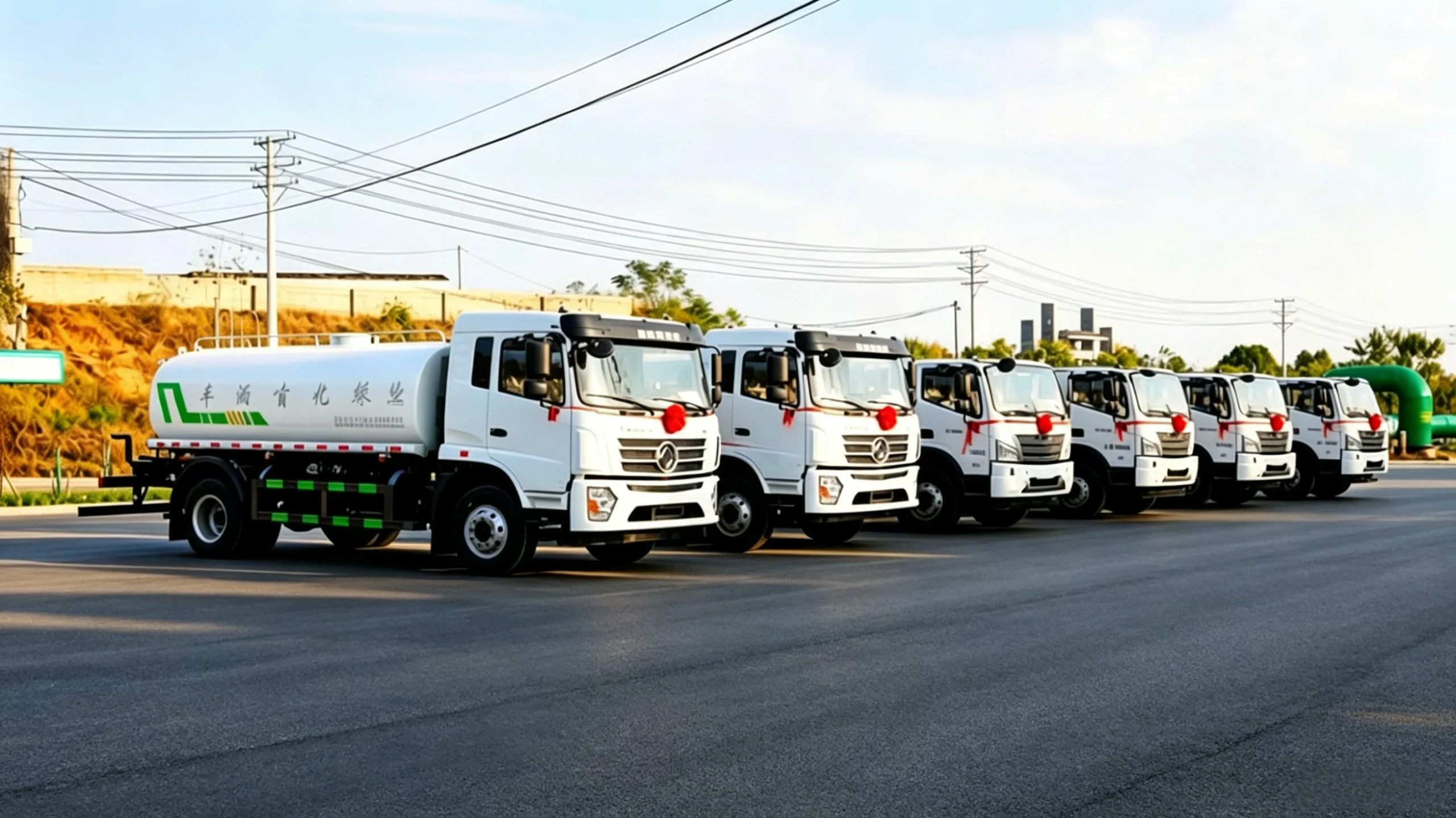 Vietnam Street Sprinkler Truck: 40% Water Saving, 50% Dust Reduction